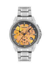 Quantum TTG859.070 45 mm Gri Titanyum Kordon Analog Erkek Kol Saati