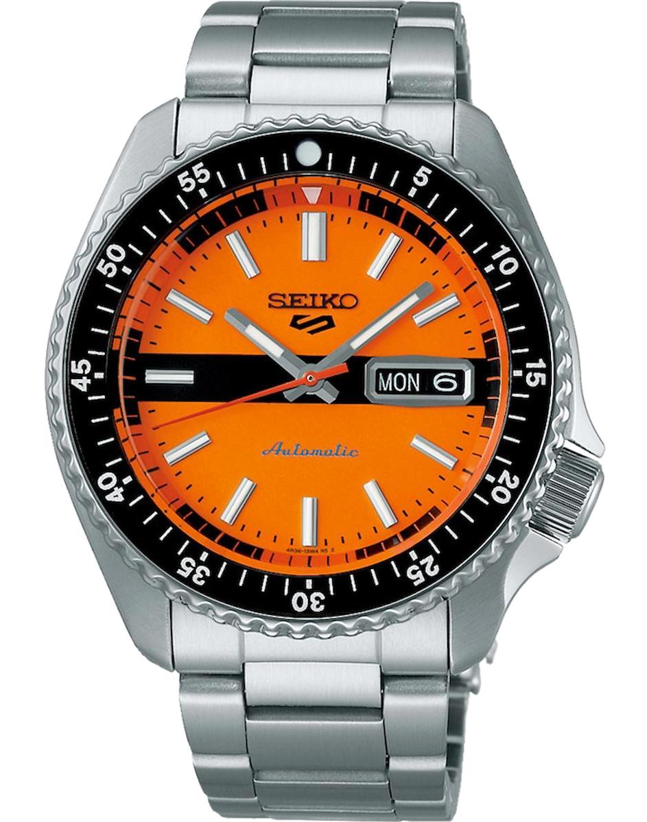 Seiko SRPK11K Takvimli 43 mm Çelik Kordon Analog Erkek Kol Saati