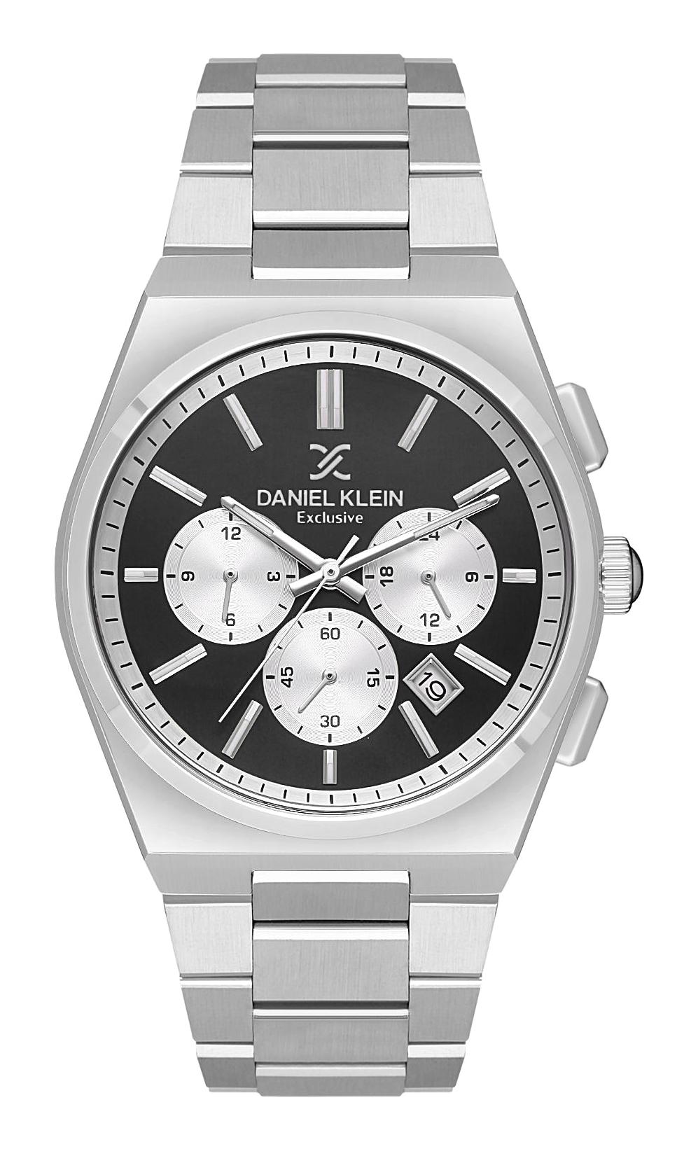 Daniel Klein DKE.1.10527.2 Takvimli 44 mm Metal Kordon Analog Erkek Kol Saati