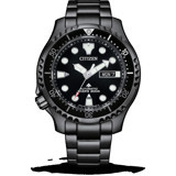 Citizen NY0145-86EE Takvimli Siyah Silikon Kordon Analog Erkek Kol Saati