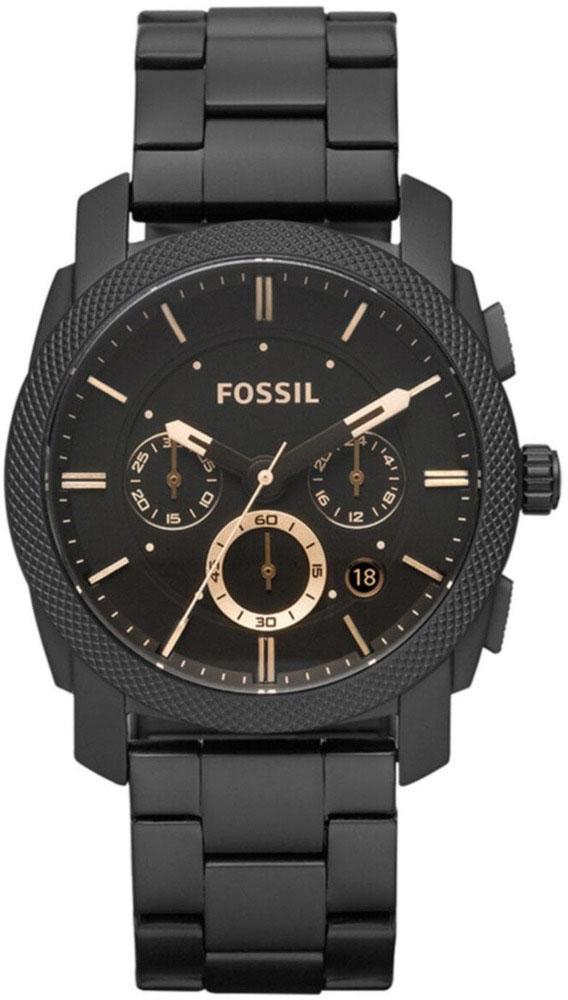 Fossil FFS4682IE Takvimli 42 mm Siyah Çelik Kordon Analog Erkek Kol Saati