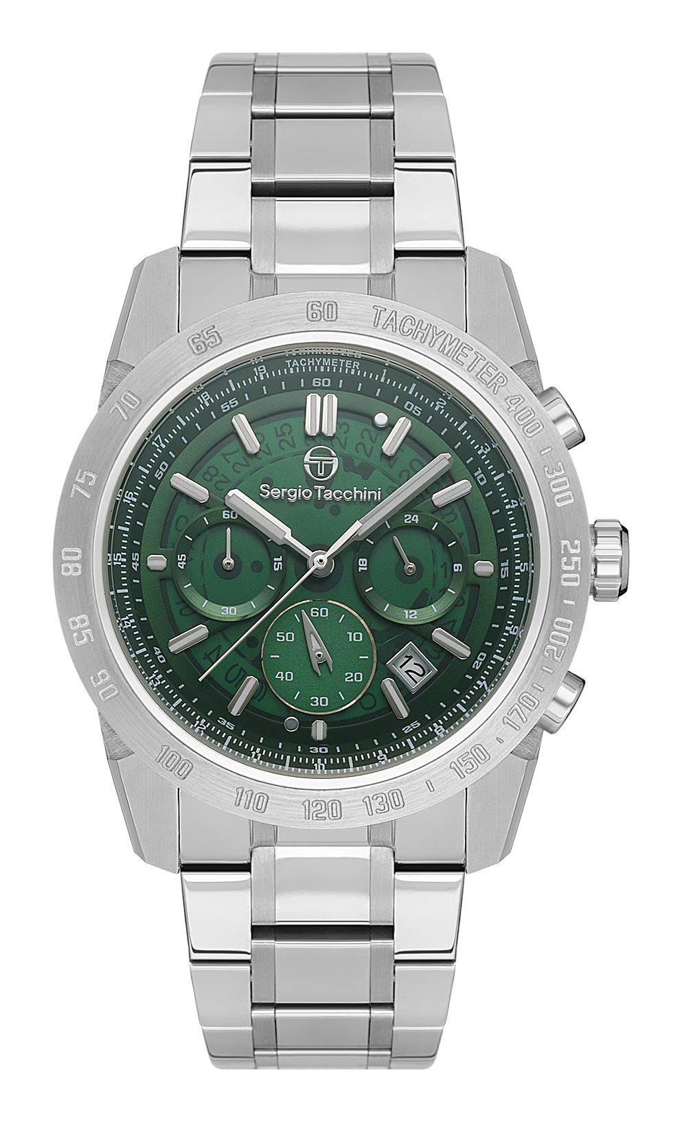 Sergio Tacchini ST.1.10434.3 Takvimli 44 mm Çelik Kordon Analog Erkek Kol Saati