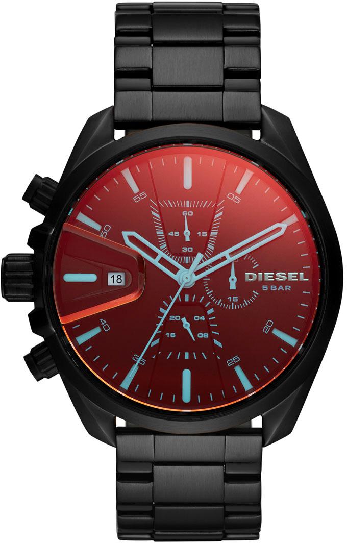 Diesel DZ4489 Takvimli 42 mm Siyah Çelik Kordon Analog Erkek Kol Saati