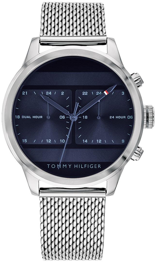 Tommy Hilfiger TH1791596 Takvimli 44 mm Çelik Kordon Analog Erkek Kol Saati