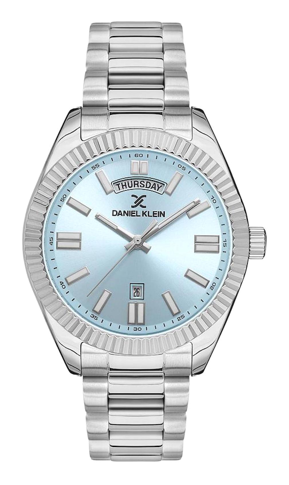 Daniel Klein DK.1.13269-7 Takvimli 42 mm Metal Kordon Analog Erkek Kol Saati