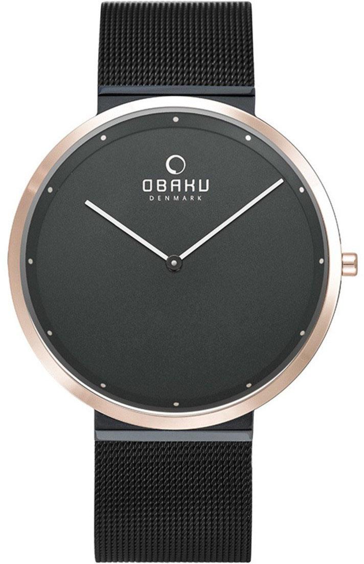 Obaku Denmark V230GXMBMB 42 mm Çelik Kordon Analog Kol Saati