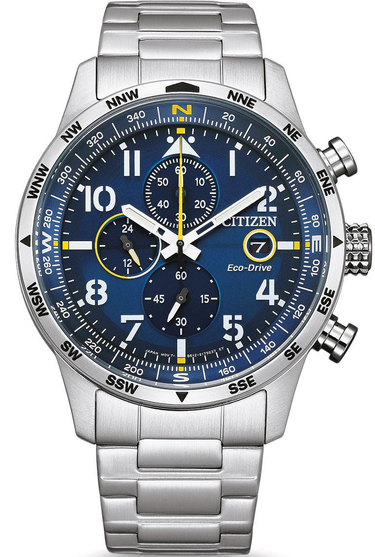 Citizen CA0790-83L Takvimli 43 mm Çelik Kordon Analog Erkek Kol Saati