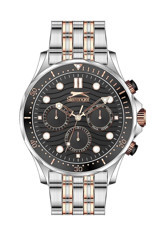Slazenger SL.09.2092.2.04 Takvimli 43 mm Çelik Kordon Analog Erkek Kol Saati