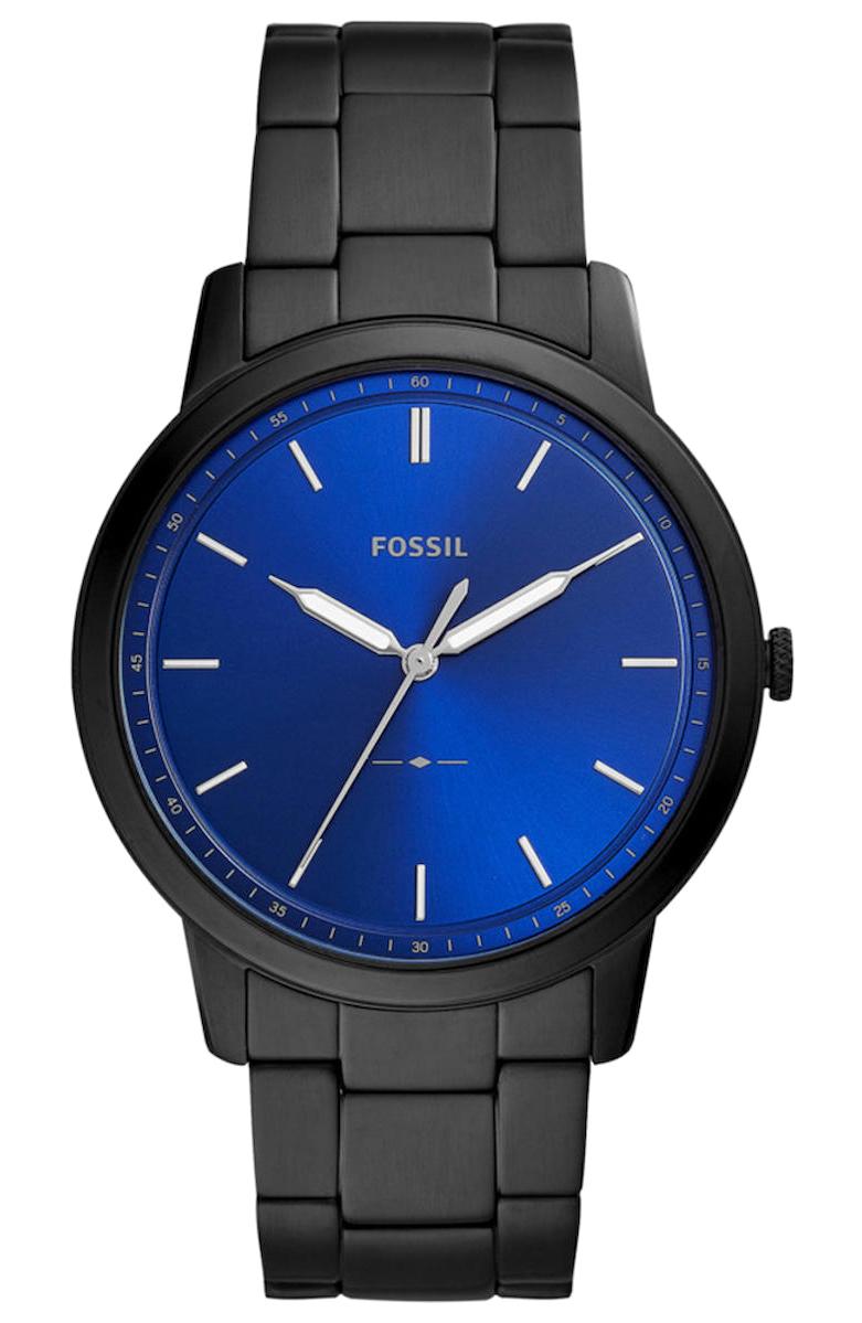 Fossil FS5693 44 mm Siyah Çelik Kordon Analog Erkek Kol Saati