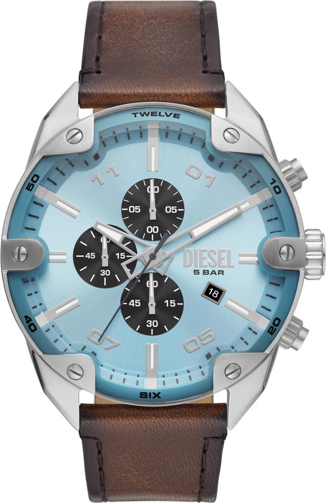 Diesel DZ4606 Takvimli 42 mm Kahverengi Deri Kordon Analog Erkek Kol Saati