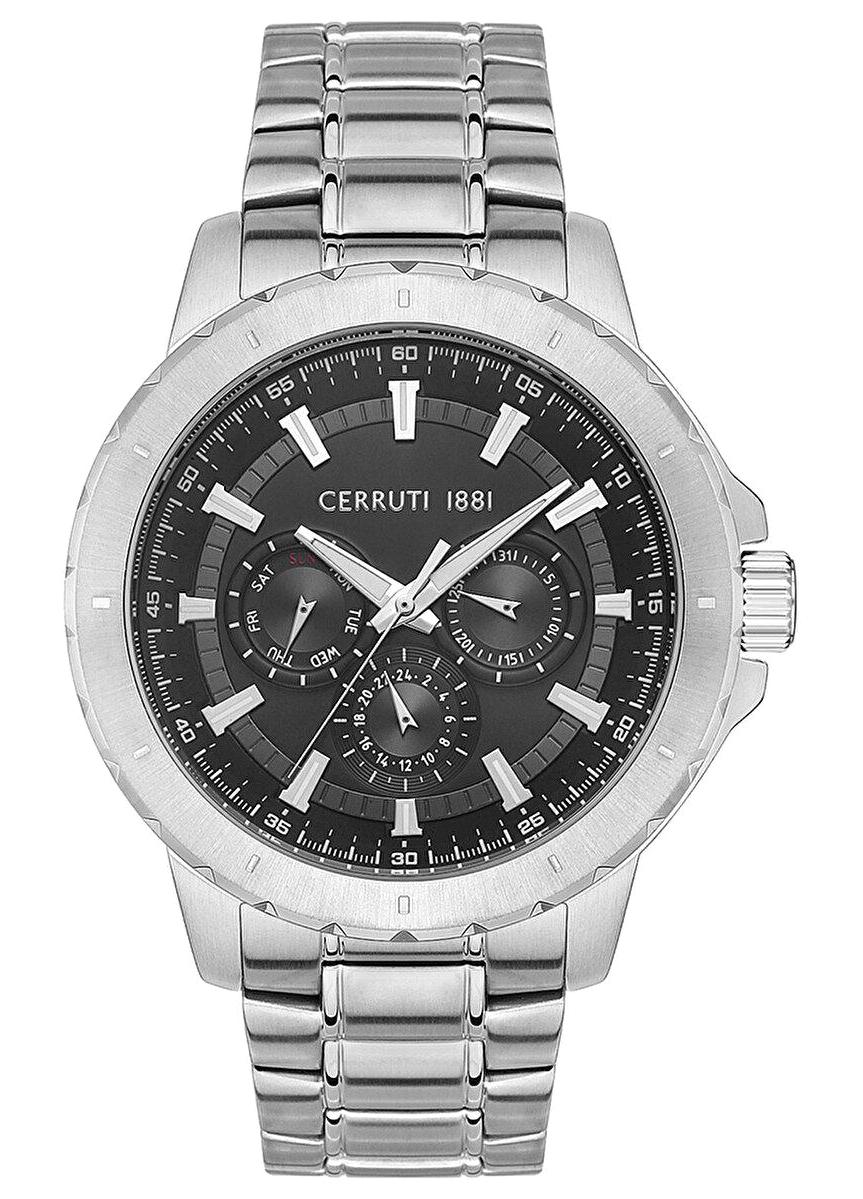 Cerruti 1881 CIWGK2229701 Takvimli Çelik Kordon Analog Erkek Kol Saati