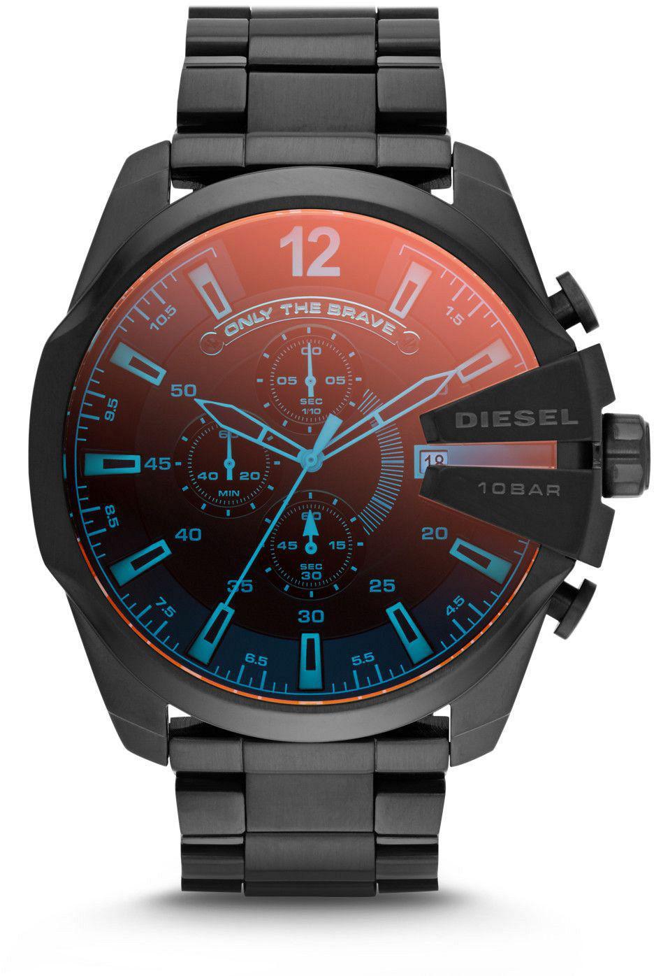 Diesel DZ4318 Takvimli 42 mm Siyah Metal Kordon Analog Erkek Kol Saati