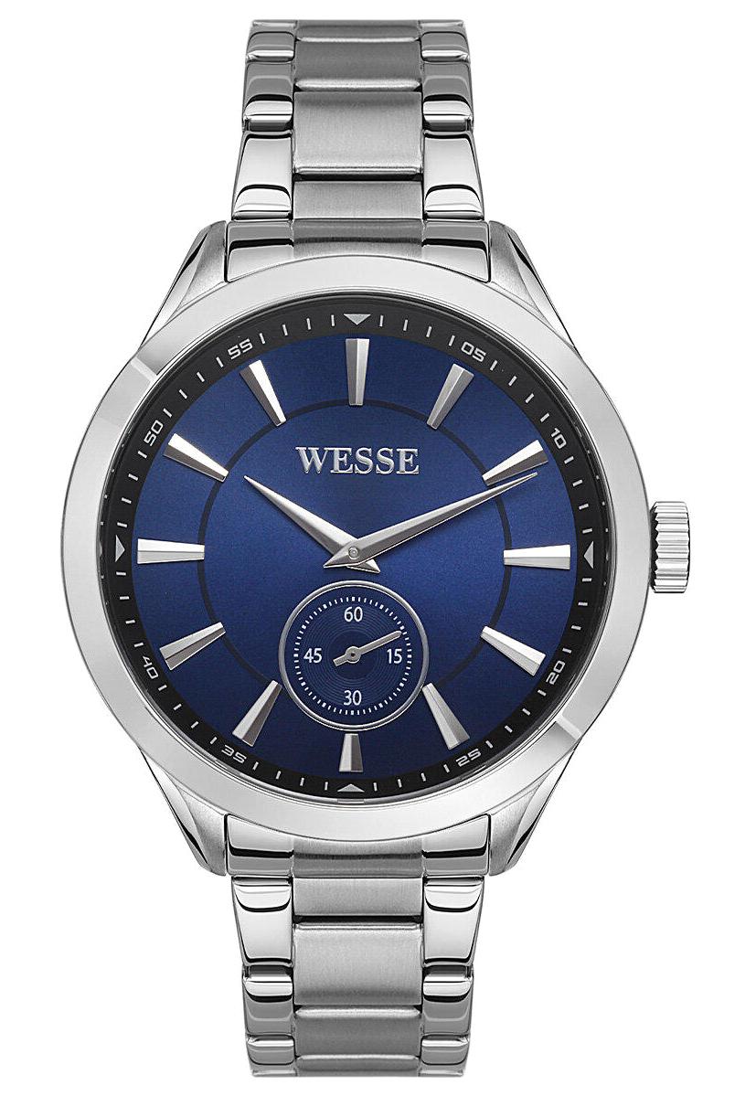 Wesse WWG207504 Pusulalı 44 mm Çelik Kordon Analog Erkek Kol Saati