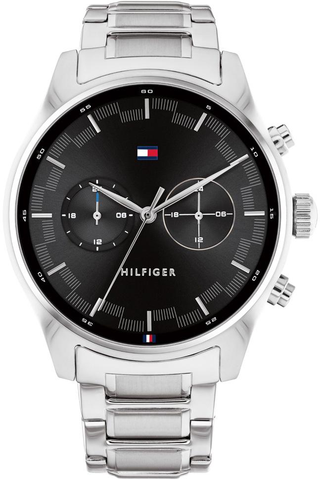 Tommy Hilfiger TH1710419 Takvimli 44 mm Çelik Kordon Analog Erkek Kol Saati
