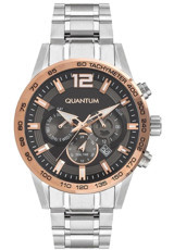 Quantum PWG966.550 Takvimli 44 mm Çelik Kordon Analog Erkek Kol Saati