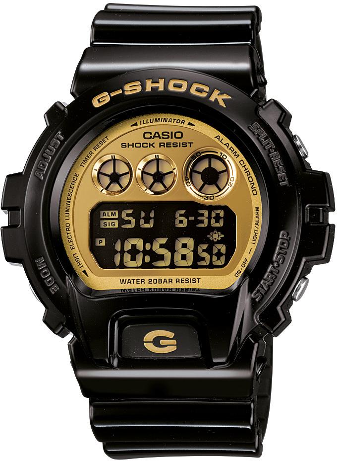Casio DW-6900CB-1DS Takvimli 50 mm Siyah Silikon Kordon Dijital Kol Saati