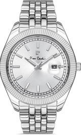 Pierre Cardin 800701F02 Takvimli 44 mm Çelik Kordon Analog Kol Saati