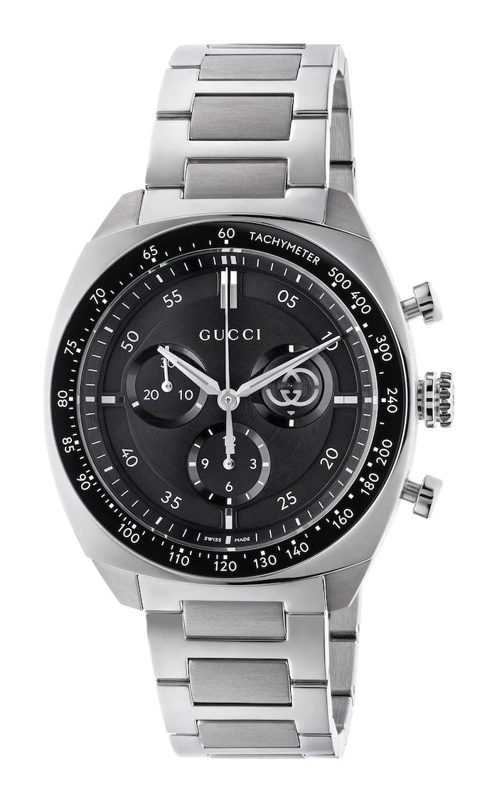 Gucci YA142316 41 mm Çelik Kordon Analog Erkek Kol Saati