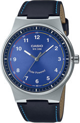 Casio MTP-RS105L-2BVDF 40 mm Siyah Deri Kordon Analog Erkek Kol Saati
