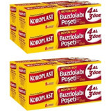 Koroplast Büyük Buz Dolabı Poşeti 8x20 Adet
