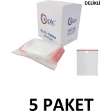 Yakutsan Küçük Kilitli 5x5 Buz Dolabı Poşeti 5x2000 Adet