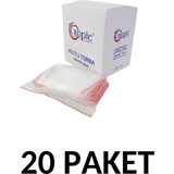 Yakutsan Tropic 20 Kilitli 5x5 Buz Dolabı Poşeti 20x2000 Adet