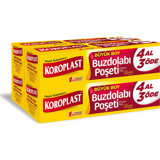 Koroplast Büyük Buz Dolabı Poşeti 4x80 Adet
