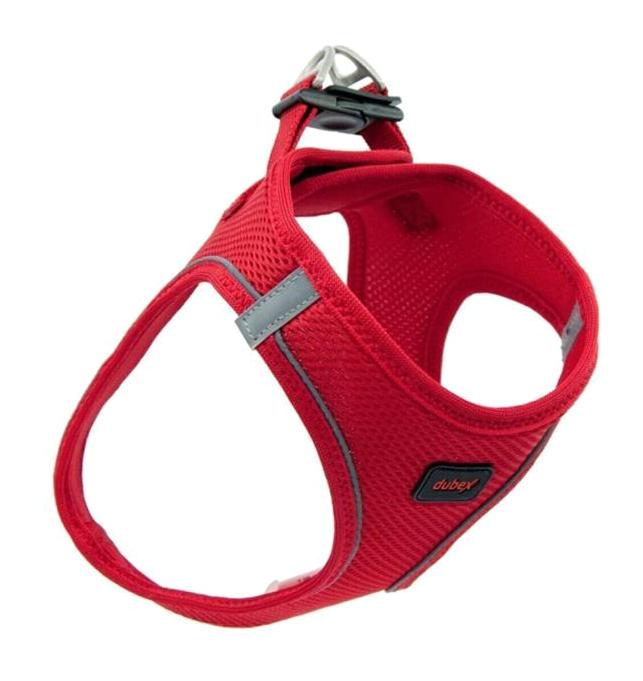 Tailpetz Air Mesh XL Ayarlanabilir Göğüs Köpek Tasması Kırmızı