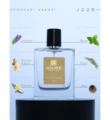 Joure Perfume J226 EDP Çiçeksi-Meyveli Erkek Parfüm 50 ml