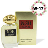 Nish Parfum W47 Bergamot-Sandal Erkek Parfüm 50 ml