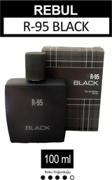 Rebul R-95 Black Meyveli-Odunsu Erkek Parfüm 100 ml
