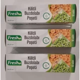 Fresh-Up Kilitli 19x25 Buz Dolabı Poşeti 3 Adet