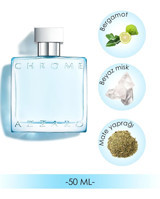 Azzaro Chrome EDT Odunsu-Sandal Erkek Parfüm 50 ml