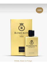 Romeron 520 Platin Afrodizyak Etkili EDP Çiçeksi-Meyveli Erkek Parfüm 50 ml