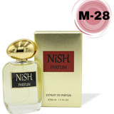 Nish Parfum M28 Bergamot-Sandal Erkek Parfüm 50 ml