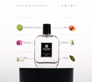 Joure Perfume J415 Afrodizyak Etkili EDP Çiçeksi-Meyveli Erkek Parfüm 50 ml