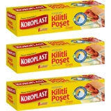 Koroplast Küçük Kilitli Buz Dolabı Poşeti 3x12 Adet