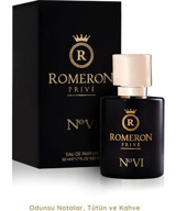 Romeron Prive No IV Aromatik-Bergamot Erkek Parfüm 50 ml