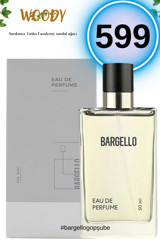 Bargello 599 EDP Odunsu-Oryantal Erkek Parfüm 50 ml