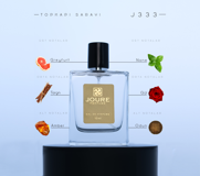 Joure Perfume J333 Odunsu-Oryantal Erkek Parfüm 50 ml