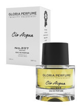 Gloria Perfume 207 Cio Acqua EDP Bergamot-Çiçeksi Erkek Parfüm 55 ml