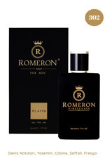 Romeron 302 Platin EDP Fresh-Odunsu Erkek Parfüm 50 ml