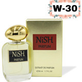 Nish Parfum W30 Çiçeksi-Odunsu Erkek Parfüm 50 ml