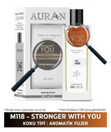 Auran M118 EDP Meyveli-Odunsu Erkek Parfüm 50 ml