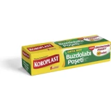Koroplast Orta 24x38 cm Buz Dolabı Poşeti 50 Adet