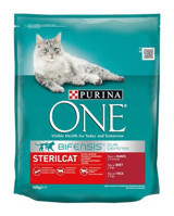 Purina One Sığır Etli Kısırlaştırılmış Tahıllı Yetişkin Kuru Kedi Maması 800 gr