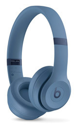 Beats Solo 4 Silikonlu Gürültü Önleyici Kablosuz Kulak Üstü Bluetooth Kulaklık Mavi