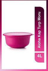 Tupperware Yuvarlak Plastik Saklama Kabı 4 lt