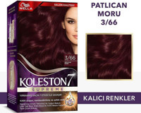 Wella Koleston Supreme 3.66 Patlıcan Moru Krem Saç Boyası 50 ml