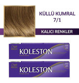 Wella Koleston 7.1 Küllü Kumral Krem Saç Boyası 2x50 ml